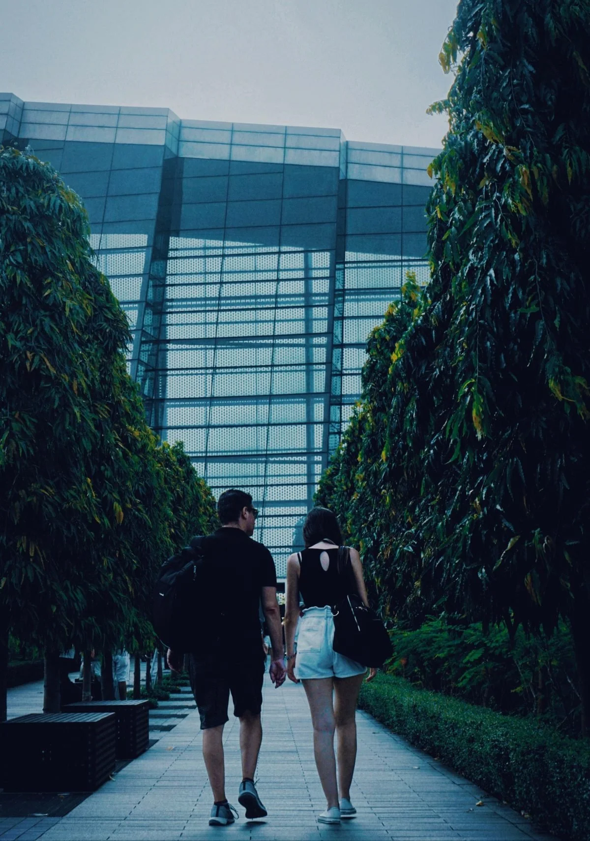 Couple walking together, illustrating relationship patterns addressed in attachment-focused therapy