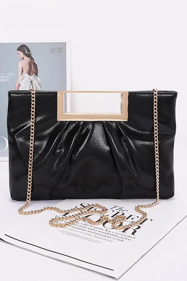 Faux Leather Metal Handle Clutch 1.jpg