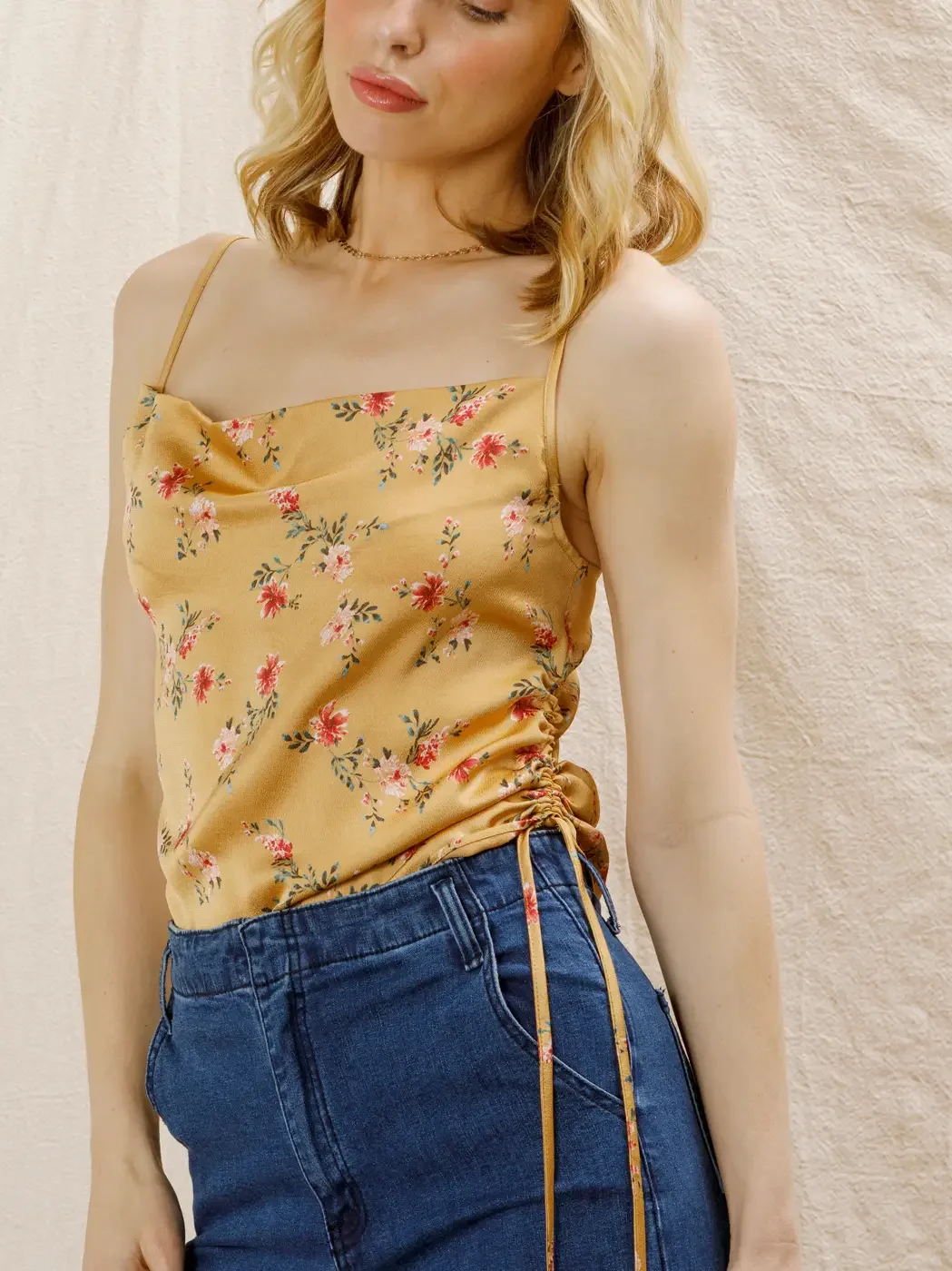 The Marigold Floral Cami