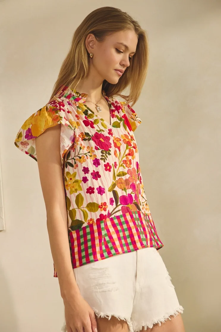 The Petals of Provence Blouse