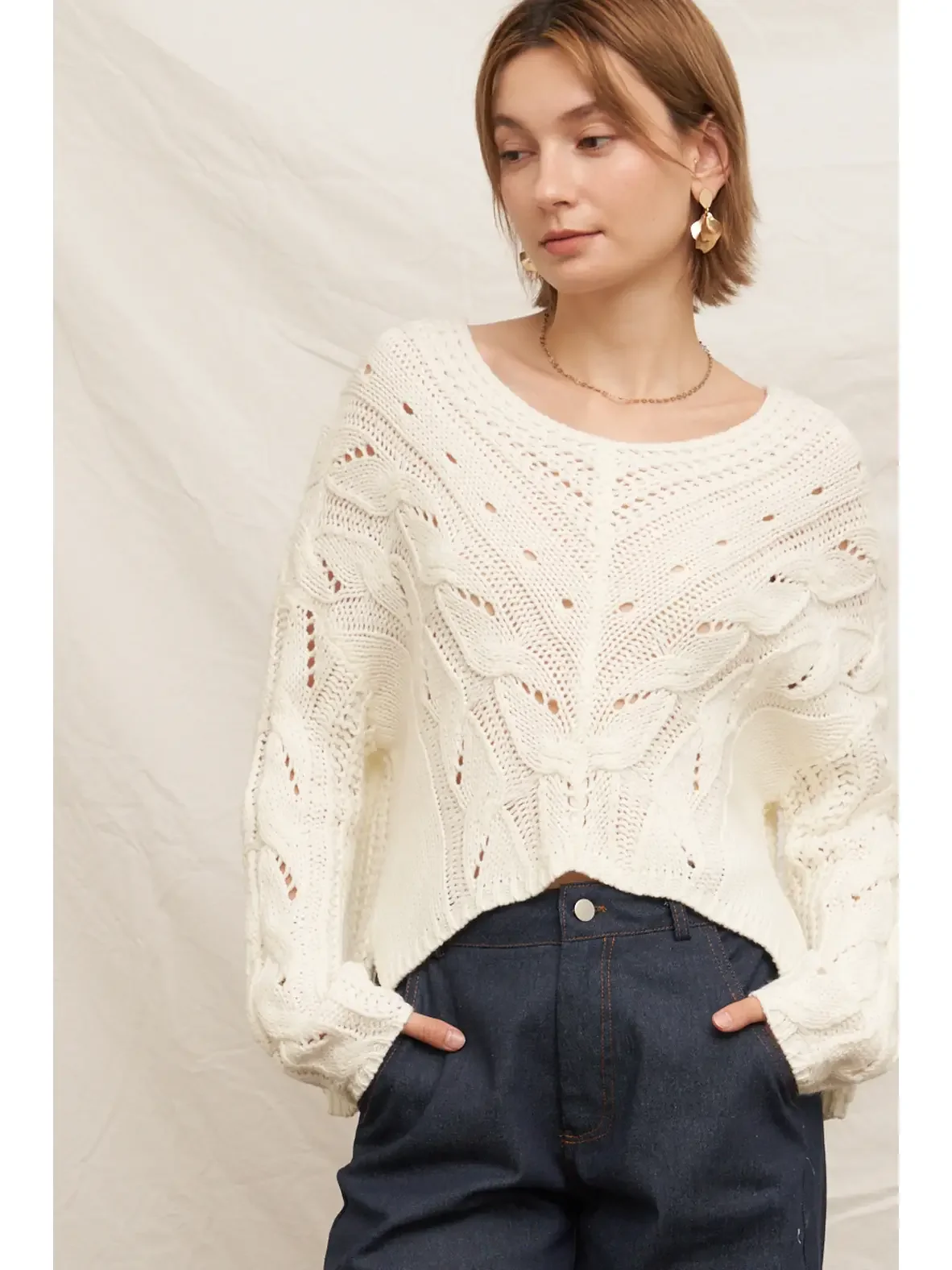The Capri Coastal Knit - Cloud