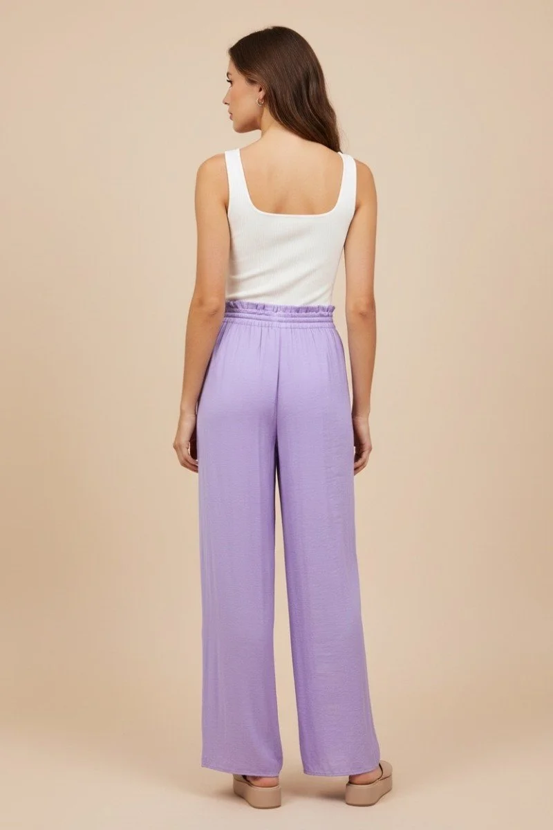 Elastic Waist Soft Pants - English Lavender 12.jpg