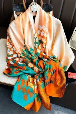 The Valencia Silk Wrap