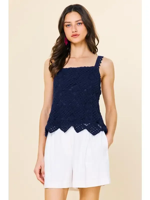 The Meridian Top - Navy