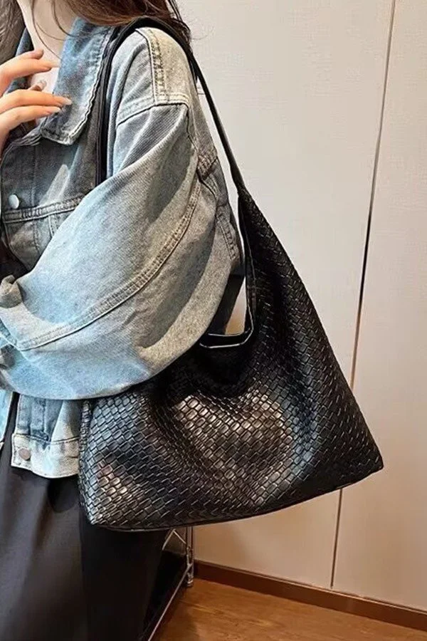 Embossed Faux Leather Shoulder Bag B12.jpg