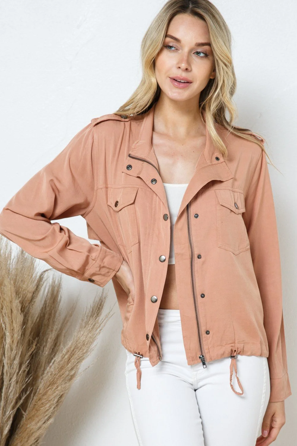 The Desert Rose Expedition Jacket - Petal