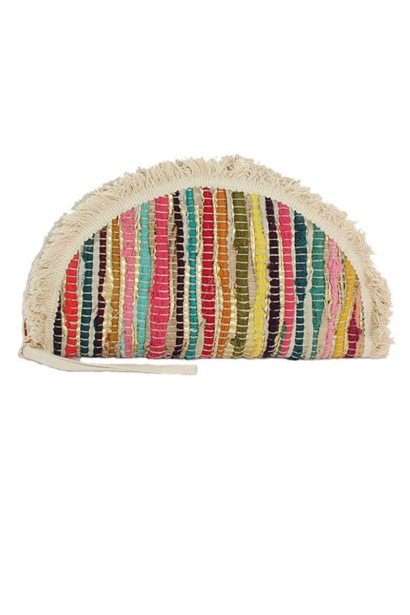 Tidewoven Clutch – Island Mix