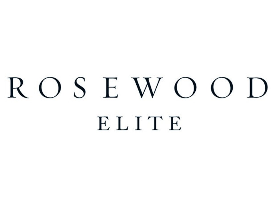 Text 'Rosewood Elite' in capital letters on a white background.