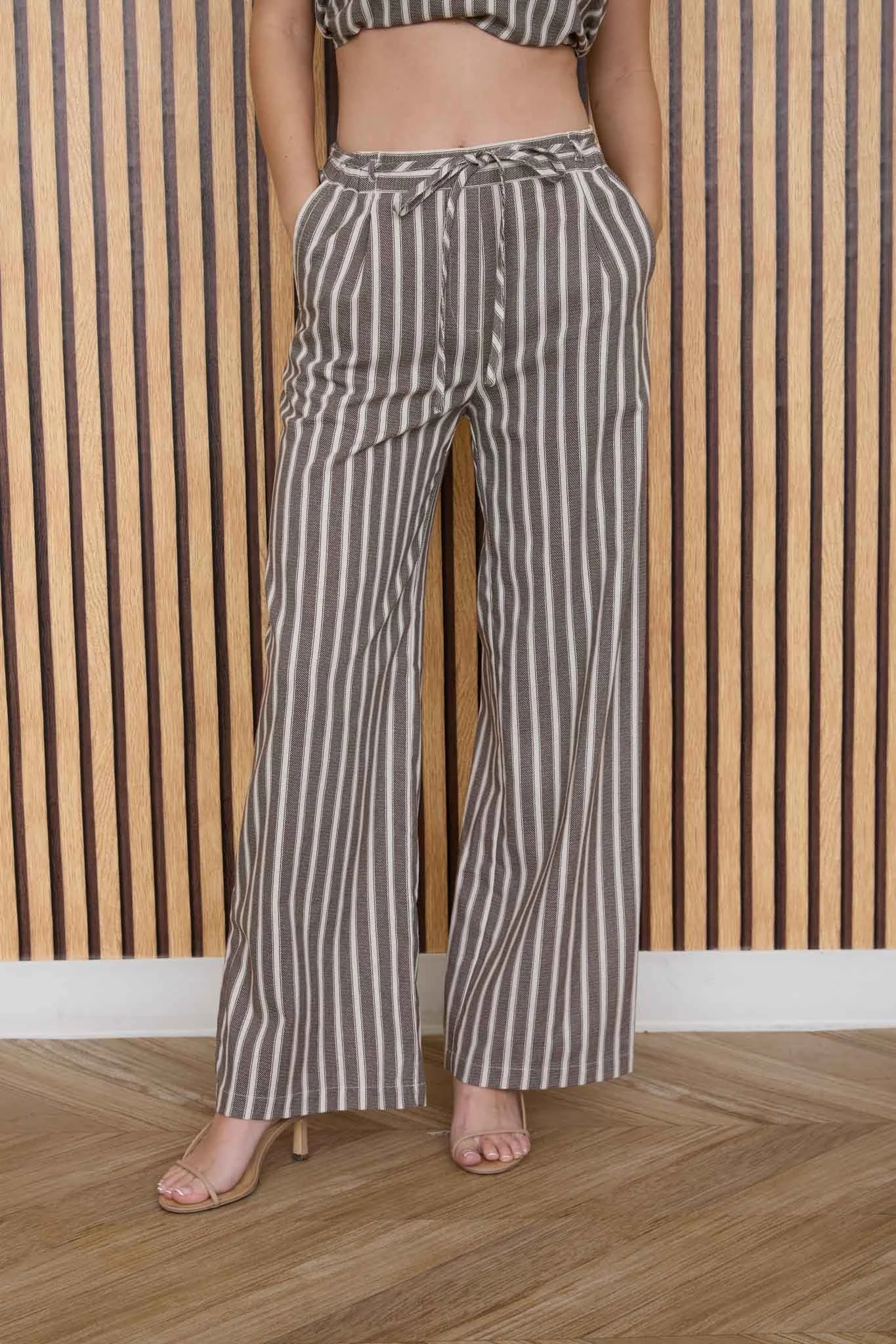 Stripe Waist Tie Strap Detail Linen Pants 1.jpg