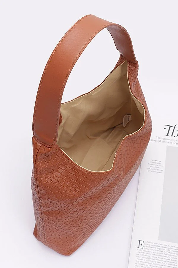 Embossed Faux Leather Shoulder Bag Br13.jpg