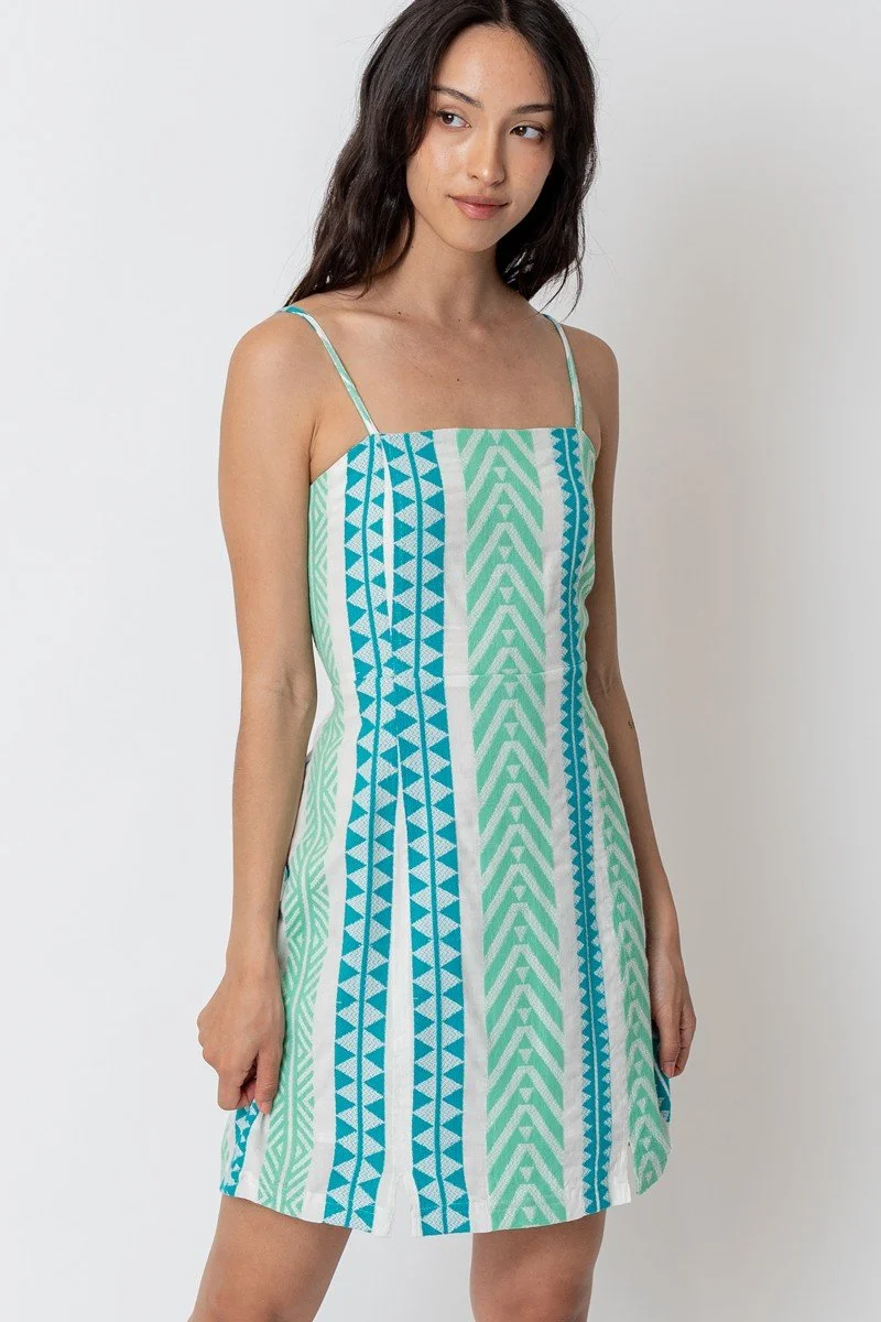 Spaghetti Strap Embroidered Mini Dress 1.jpg