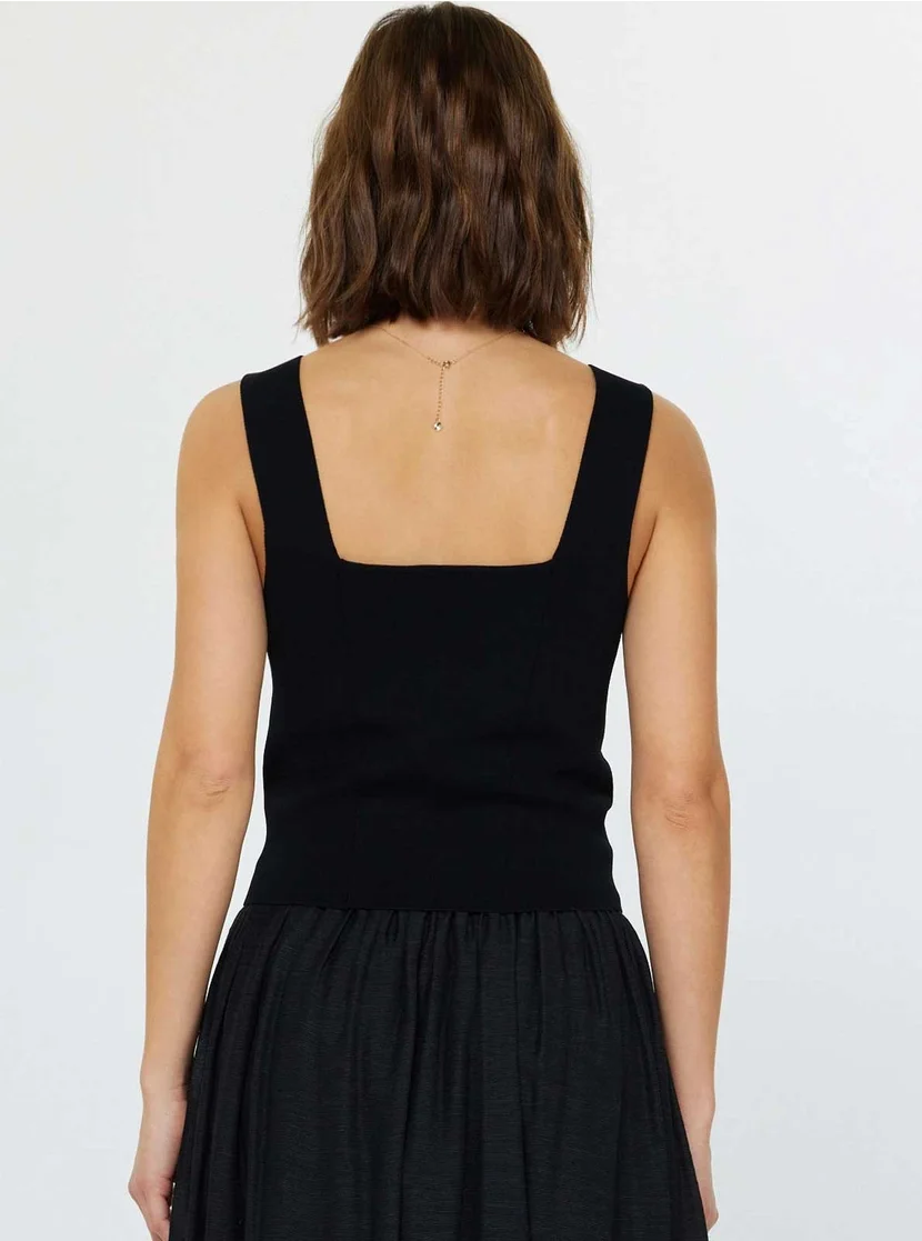 CA Black Knit Tank 3.webp