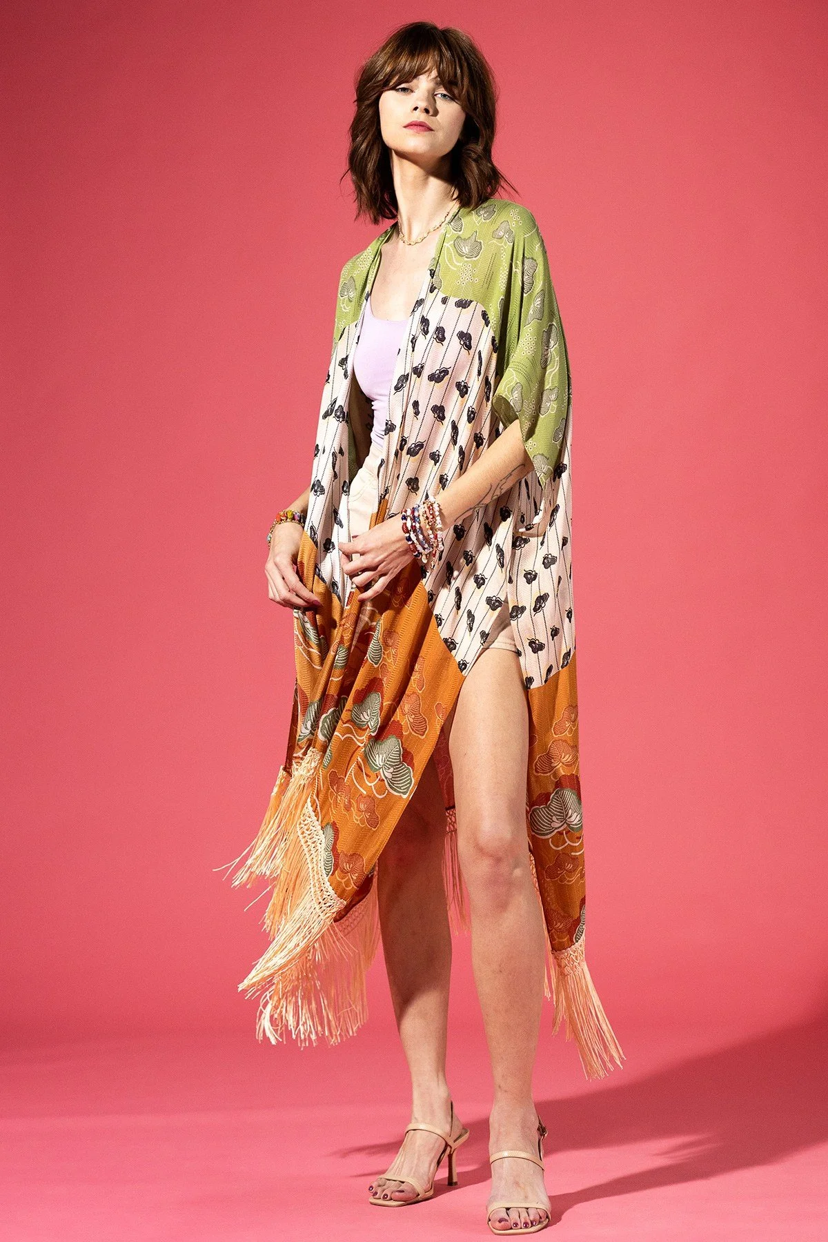 The Nomad Fringe Kimono