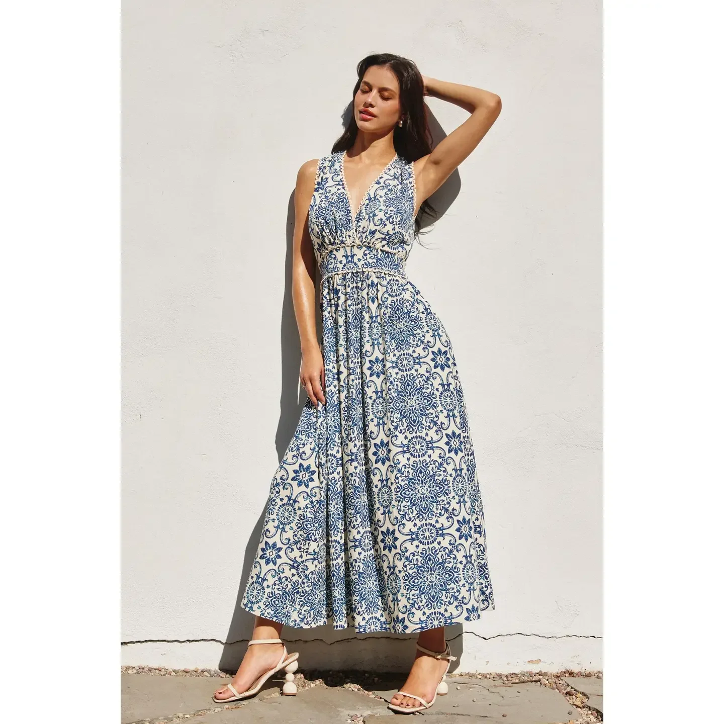 The Coastal Mosaic Dress