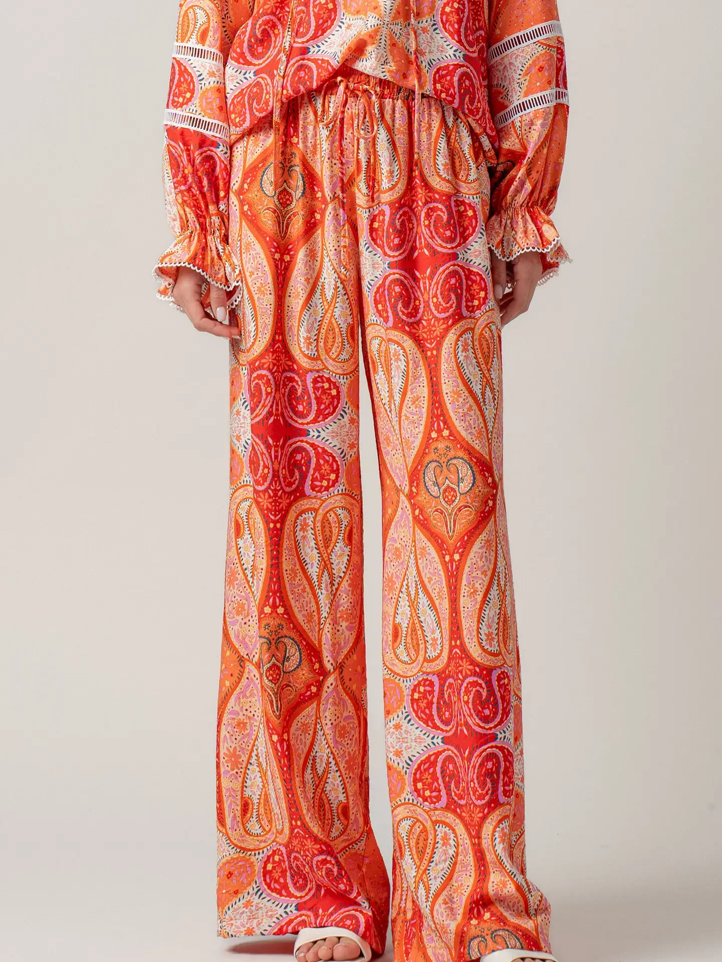 The Sahara Sun Pant - Orange Multi