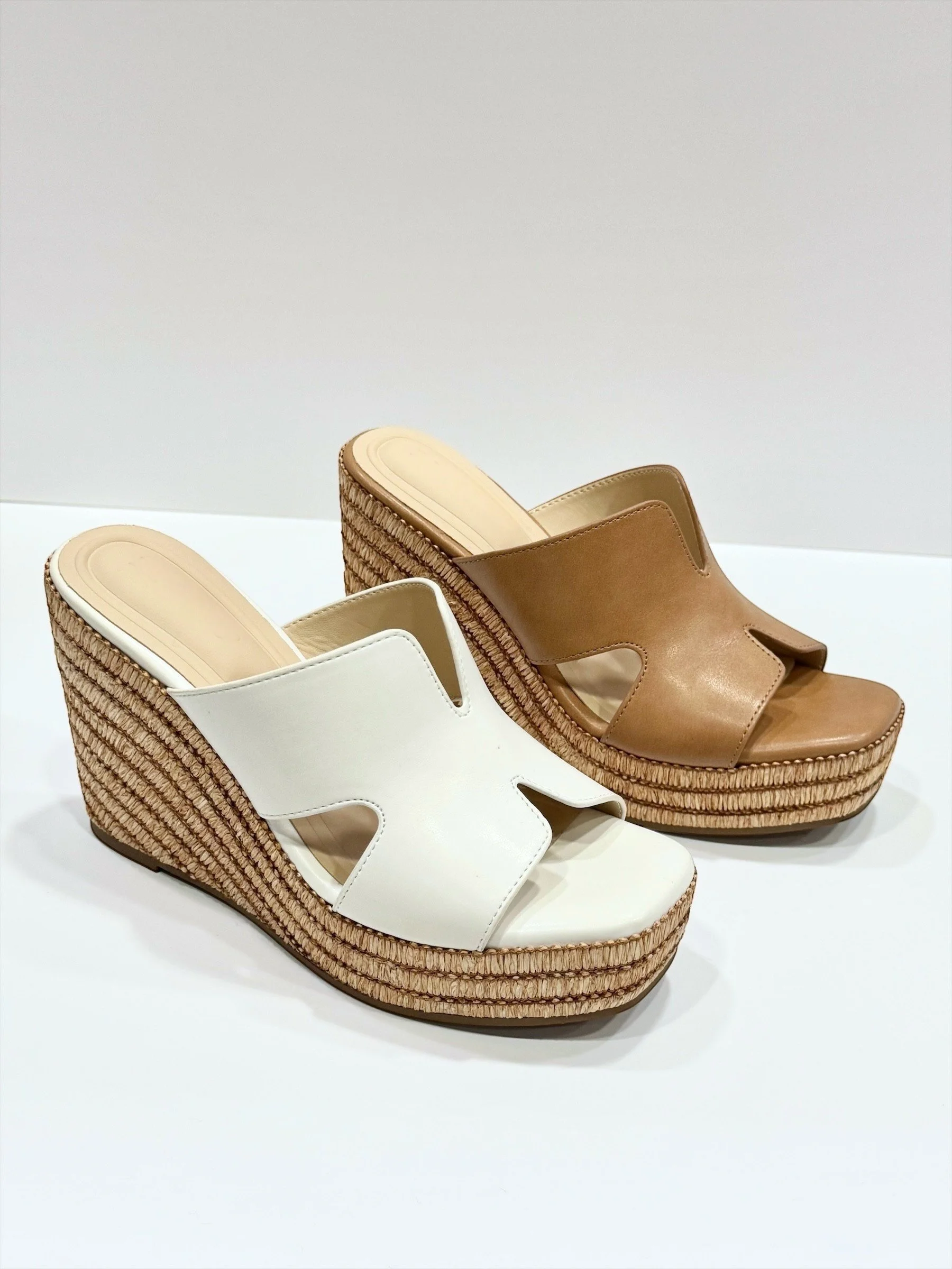 The Solana Wedge - Bone Chic