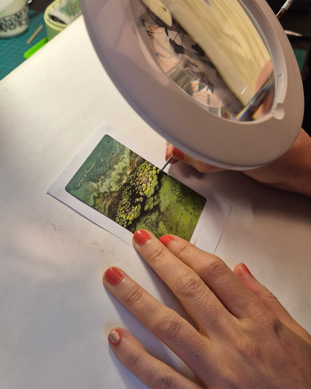 mtg-alters-carpet-of-flowers-frog-and-dragonfly-celine-combes-8.png