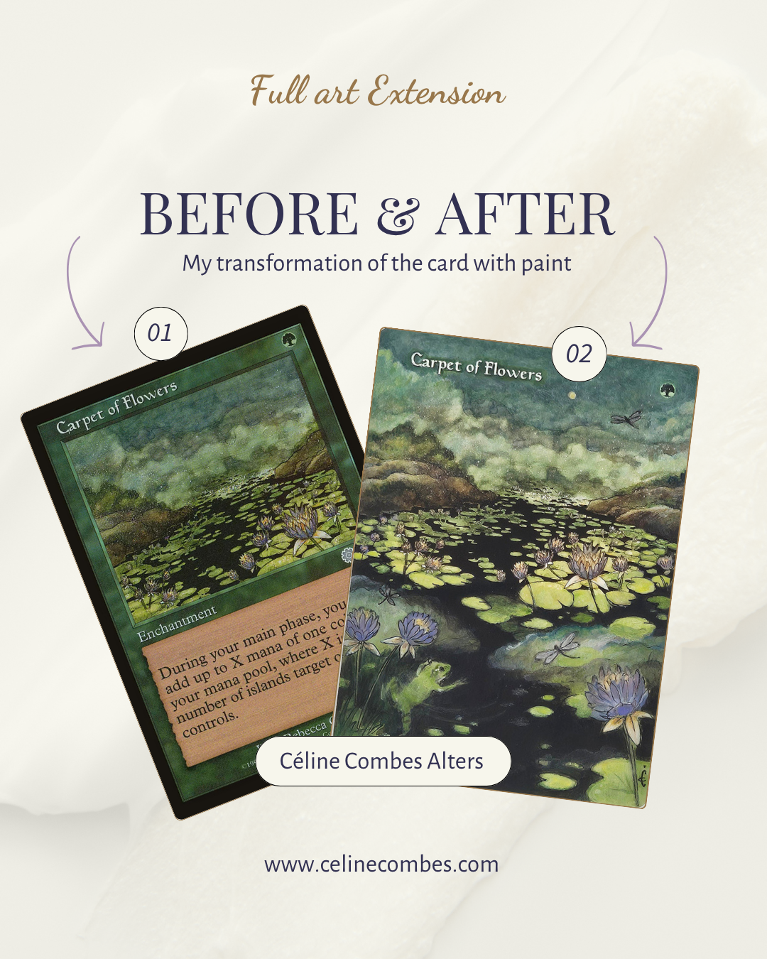 mtg-alters-carpet-of-flowers-frog-and-dragonfly-celine-combes-2.png