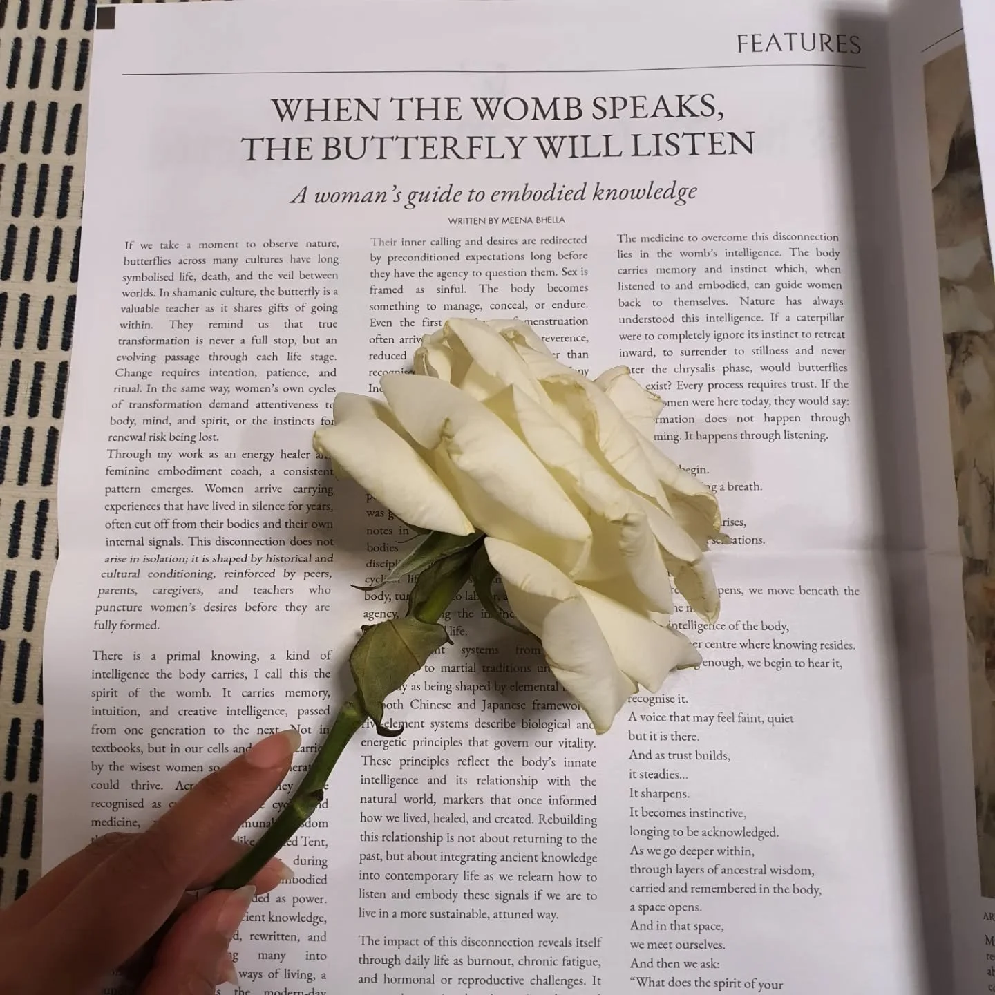 This year I created a strong intention to get my writing and artwork published. I couldn't believe my luck when at the start of this year an opportunity came up.

I love writing, 
I love writing about my passions, 
I love sharing the weird and wonder