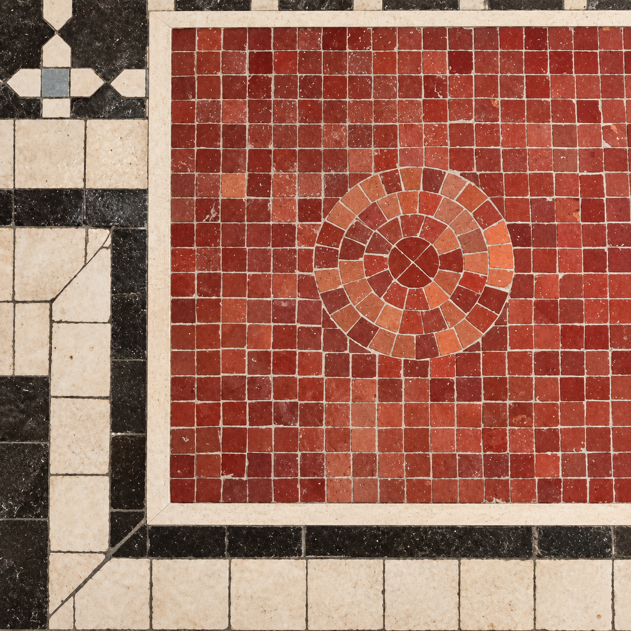Inspiration for the entry vestibule mosaic.