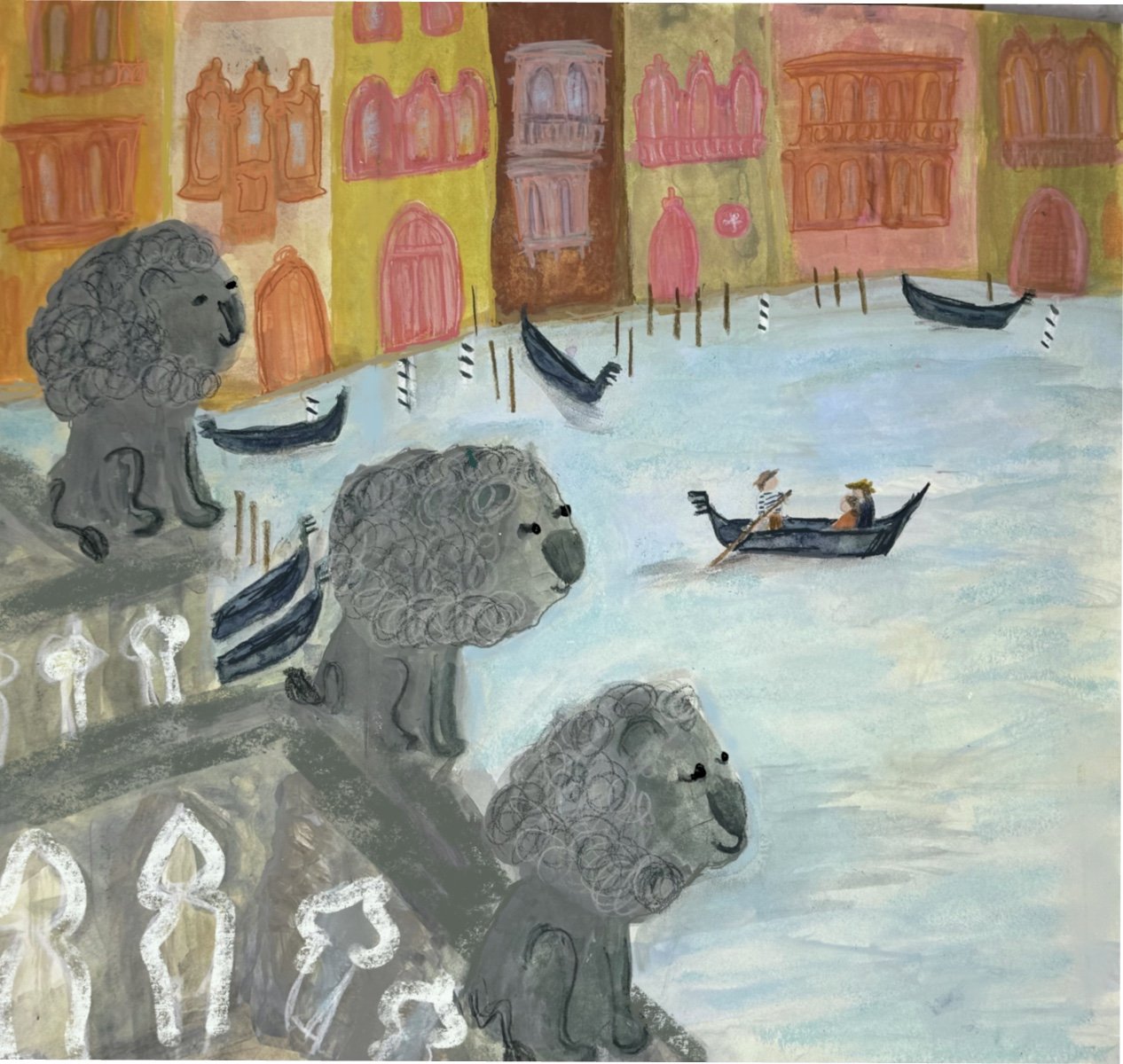 Venice lions sketchbook.jpg