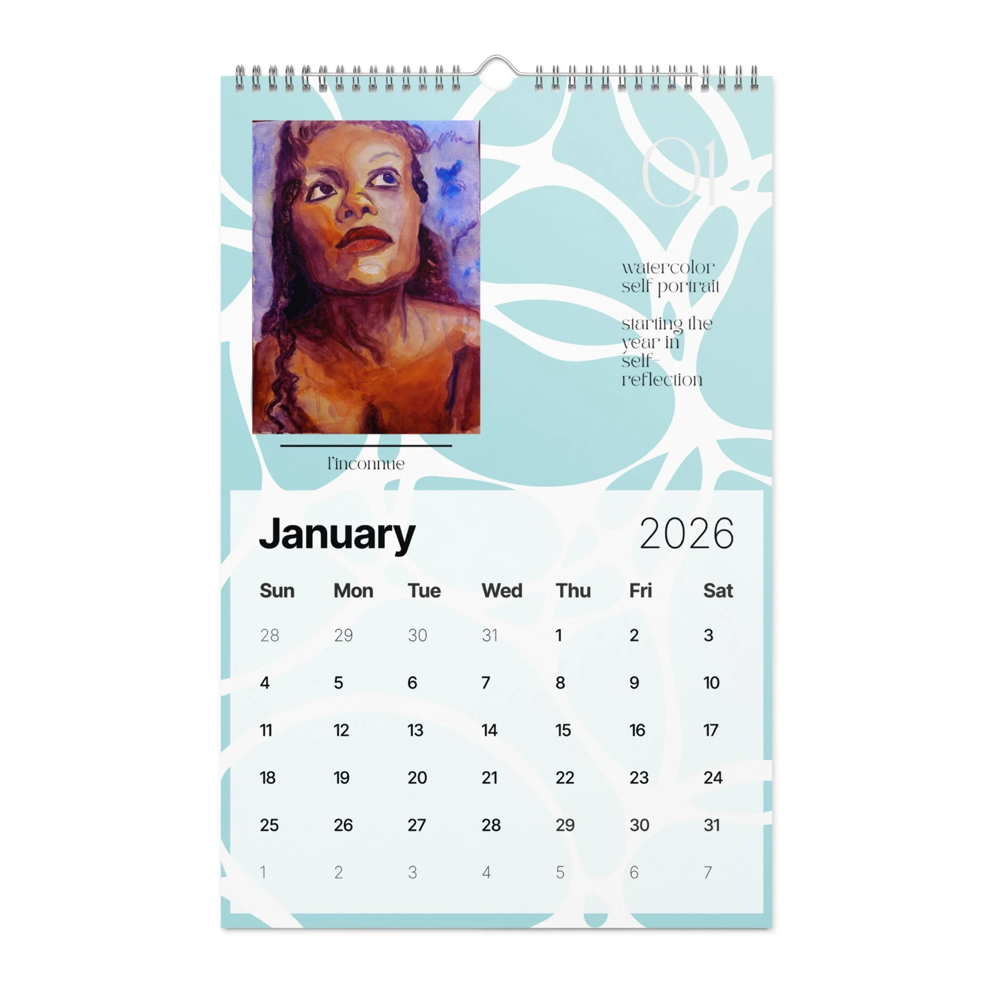 Beautiful Year Wall calendar (2026)