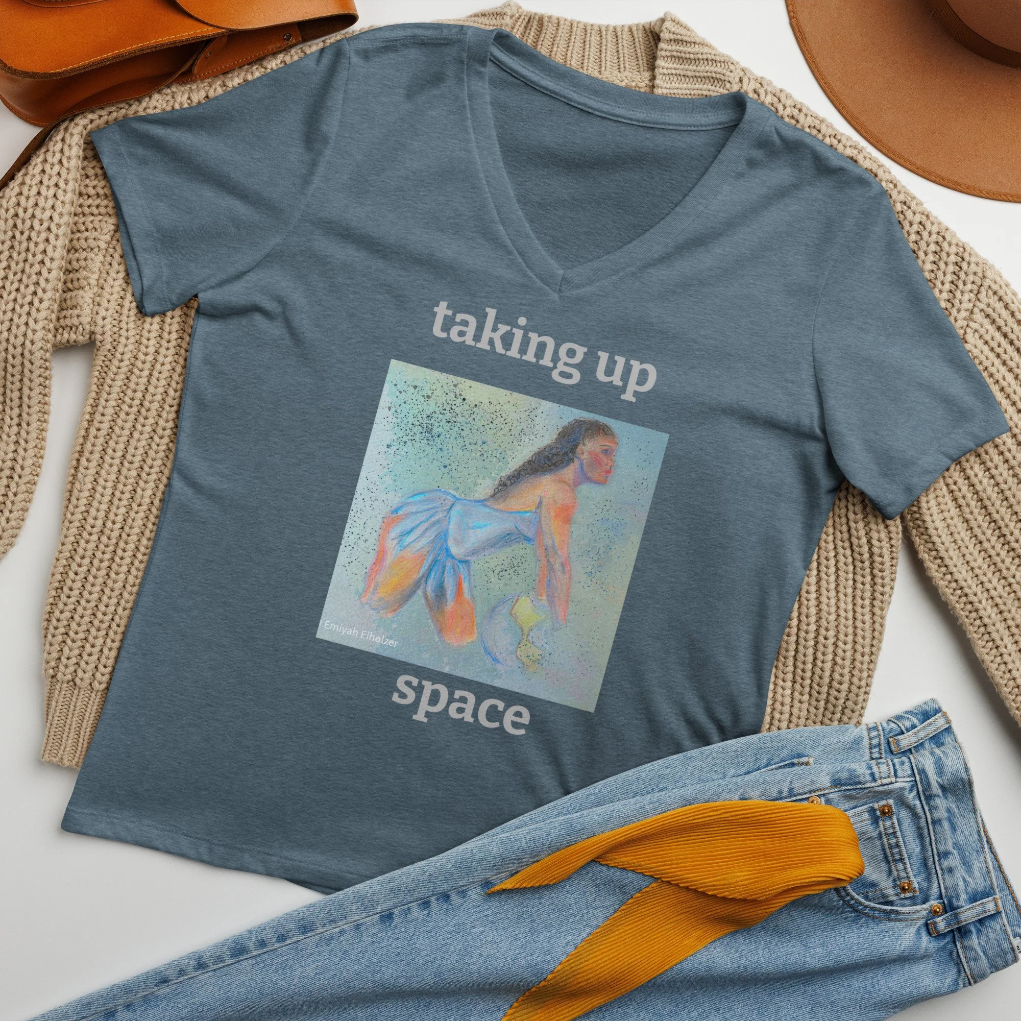 Black Women Taking Up Space Graphic Tee