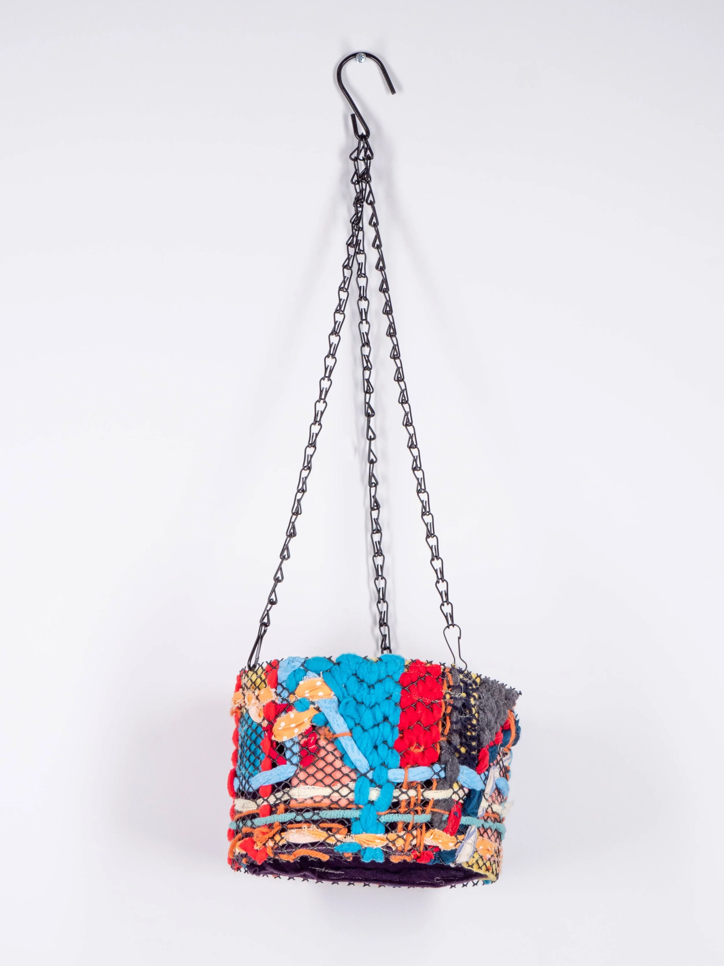 "Hanging 3-D Painting"
Mixed & recycled fibers
circa 2020