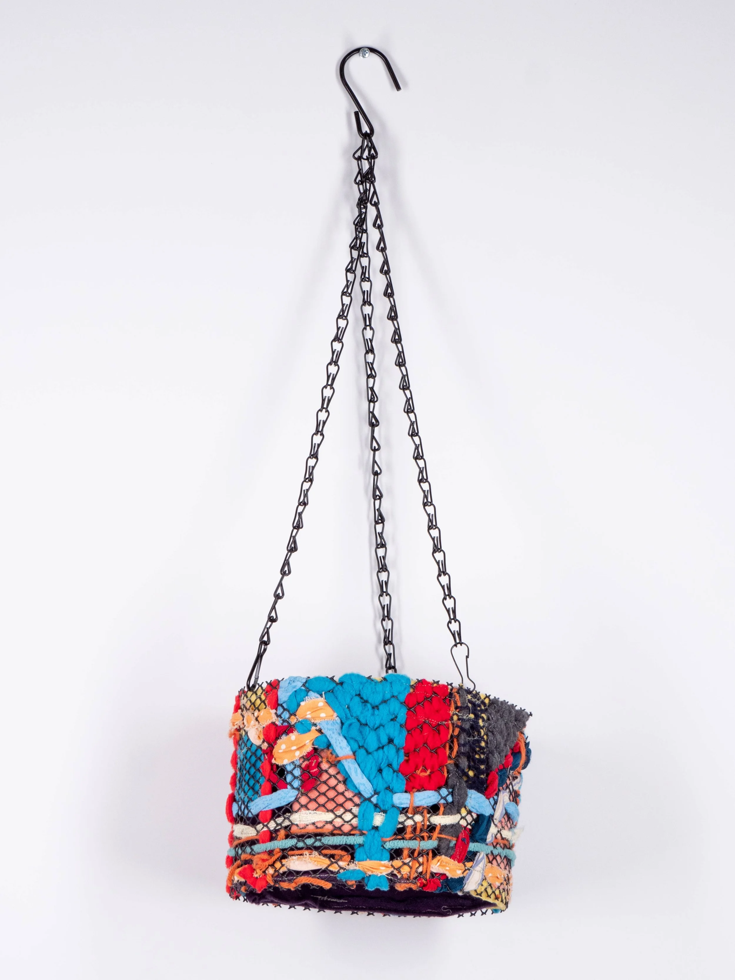 "Hanging 3-D Painting"
Mixed & recycled fibers
circa 2020