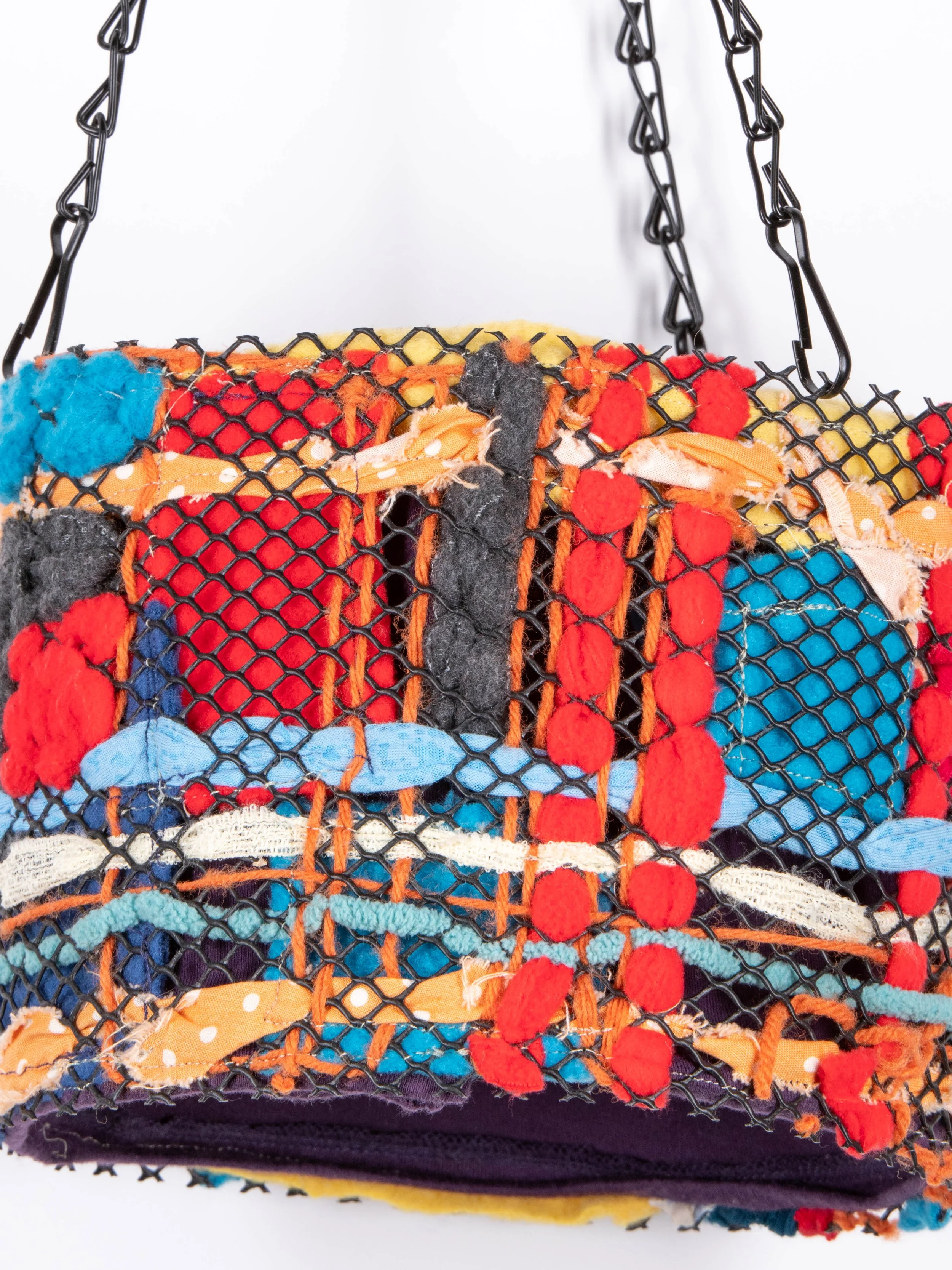 "Hanging 3-D Painting"
Mixed & recycled fibers
circa 2020