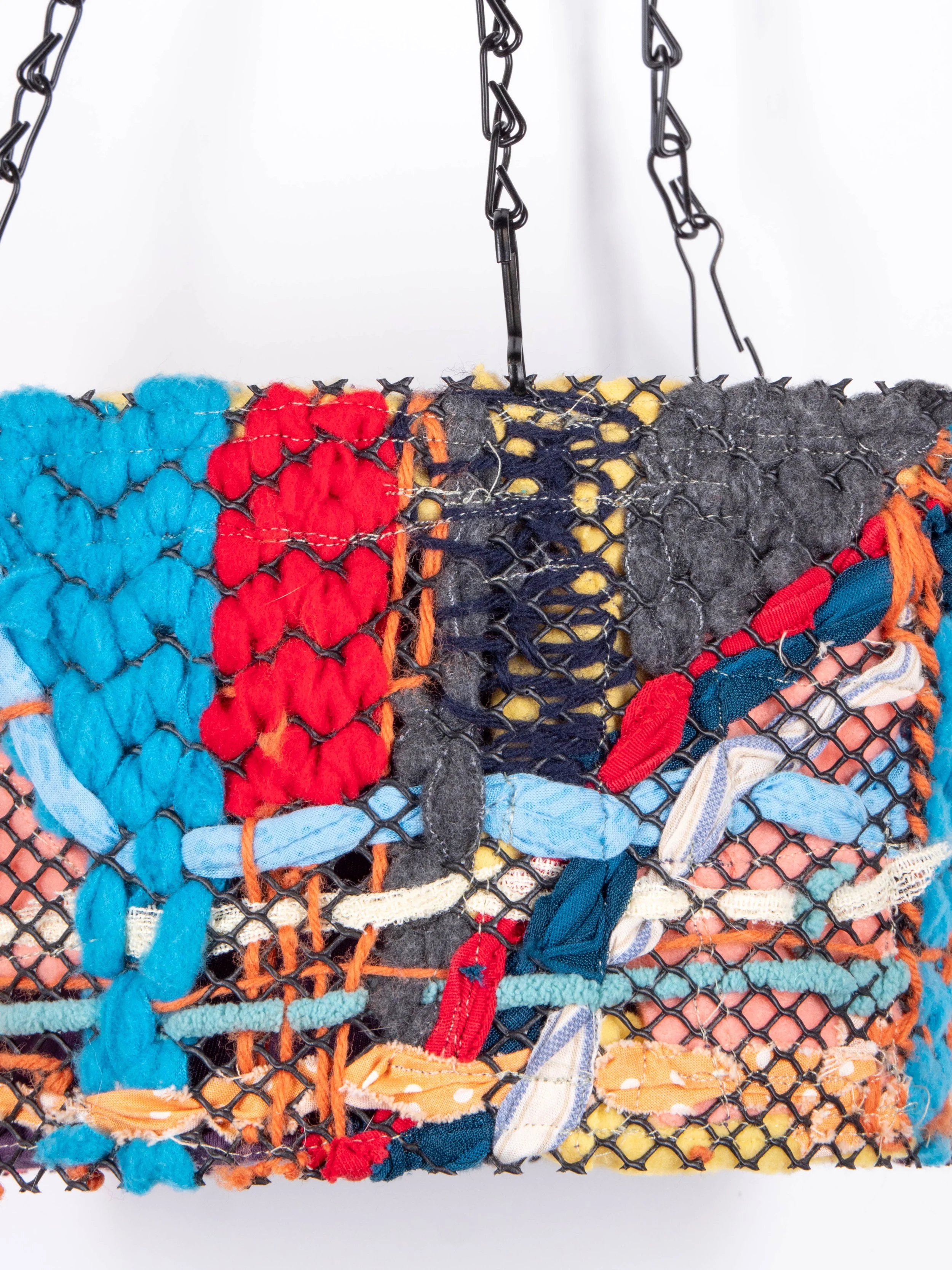 "Hanging 3-D Painting"
Mixed & recycled fibers
circa 2020
