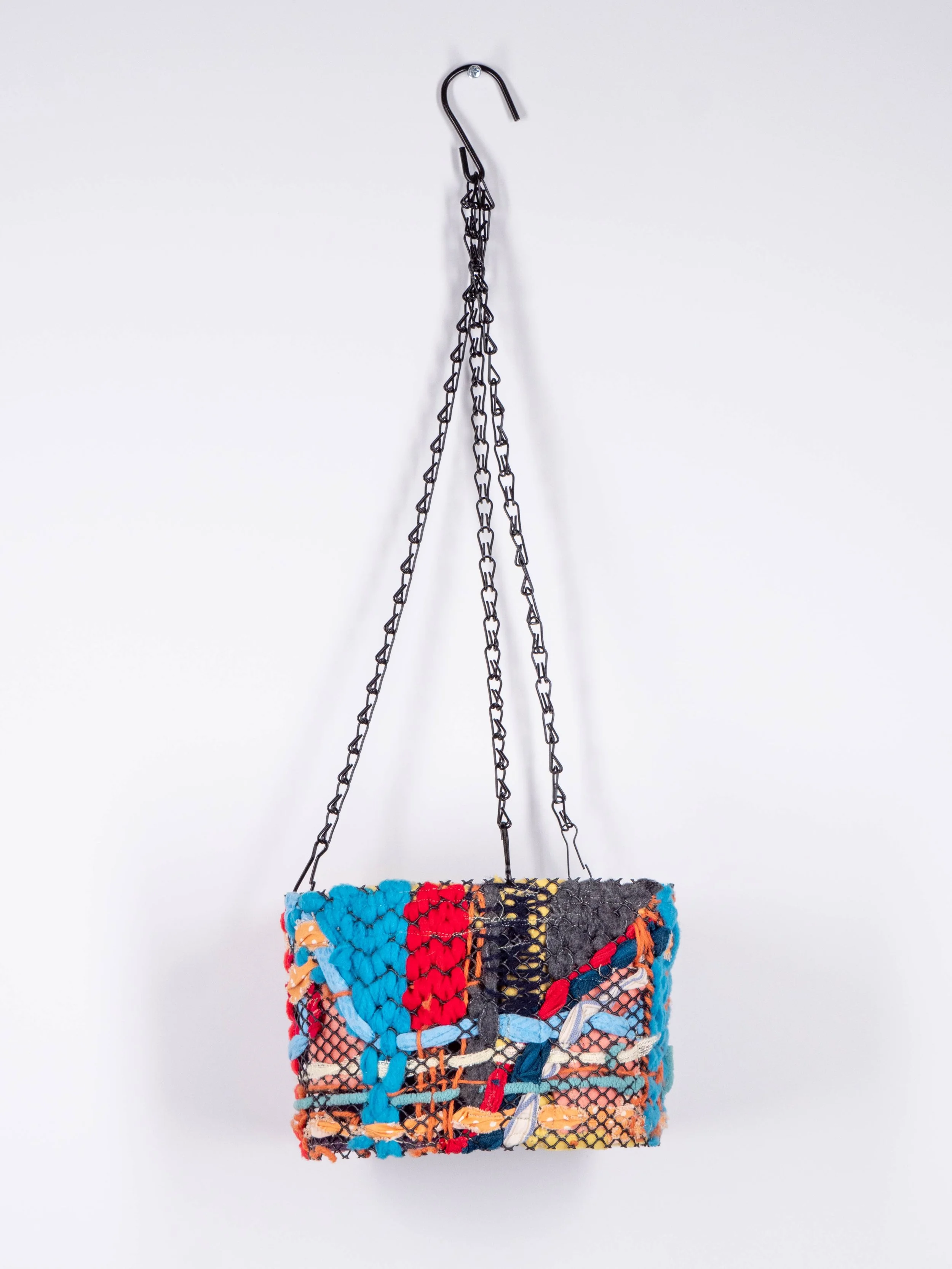 "Hanging 3-D Painting"
Mixed & recycled fibers
circa 2020