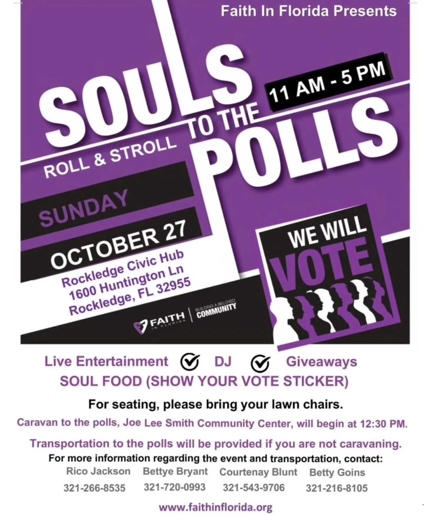 Don't miss Savage Joi  performance at this event tomorrow! Let's get to the Polls and get this done! 🎻 🎻 🎻 #harriswalz2024