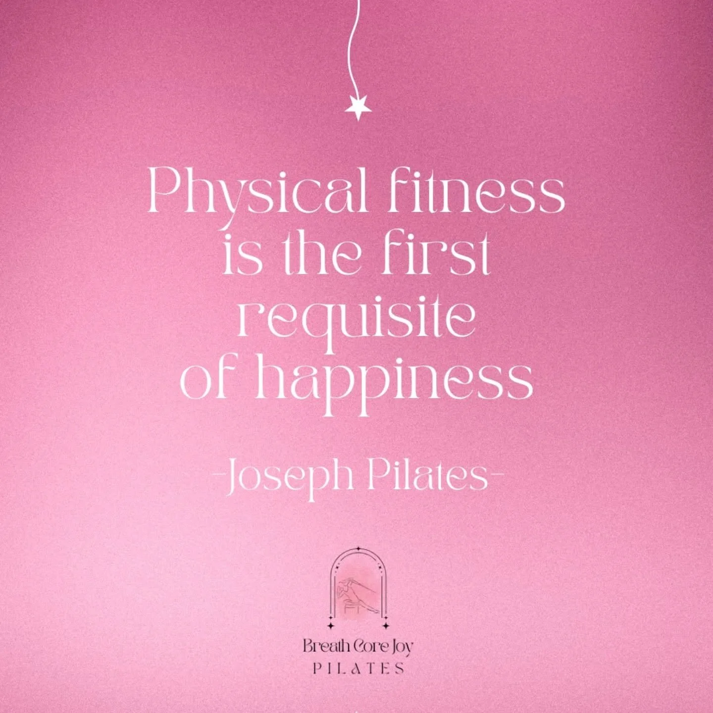 It's not everything, but the chemical effects exercise has on your body can make a significant impact in mood.

Curious how Pilates can help? Reach out with any questions. We are ready to help you find your way back to movement.

#pilates #josephpila