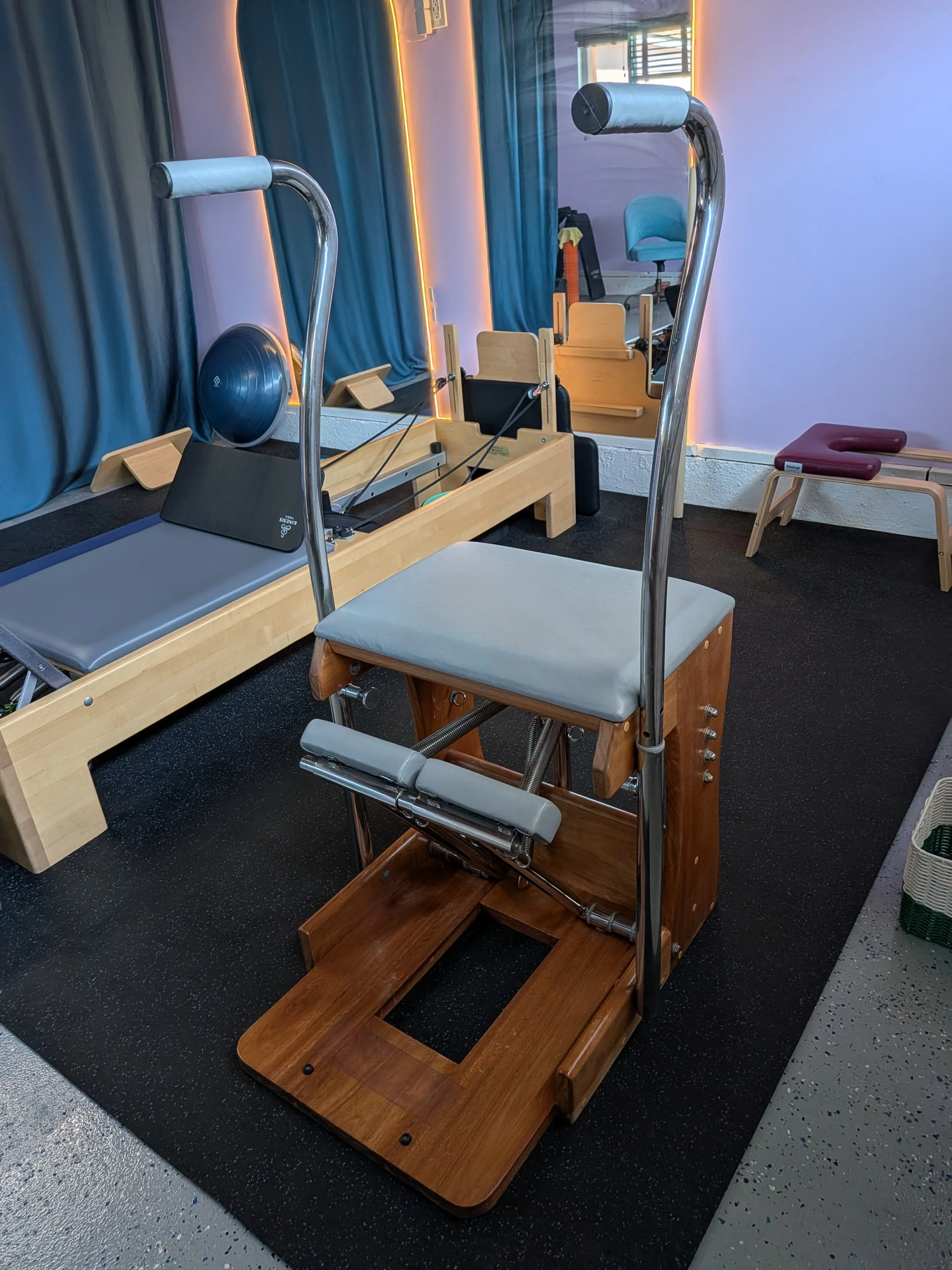 wunda chair, Pilates chair, Breath Core Joy Pilates
