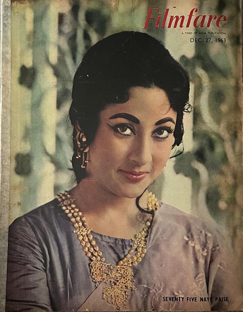Filmfare Magazine 1963 - Mala Sinha