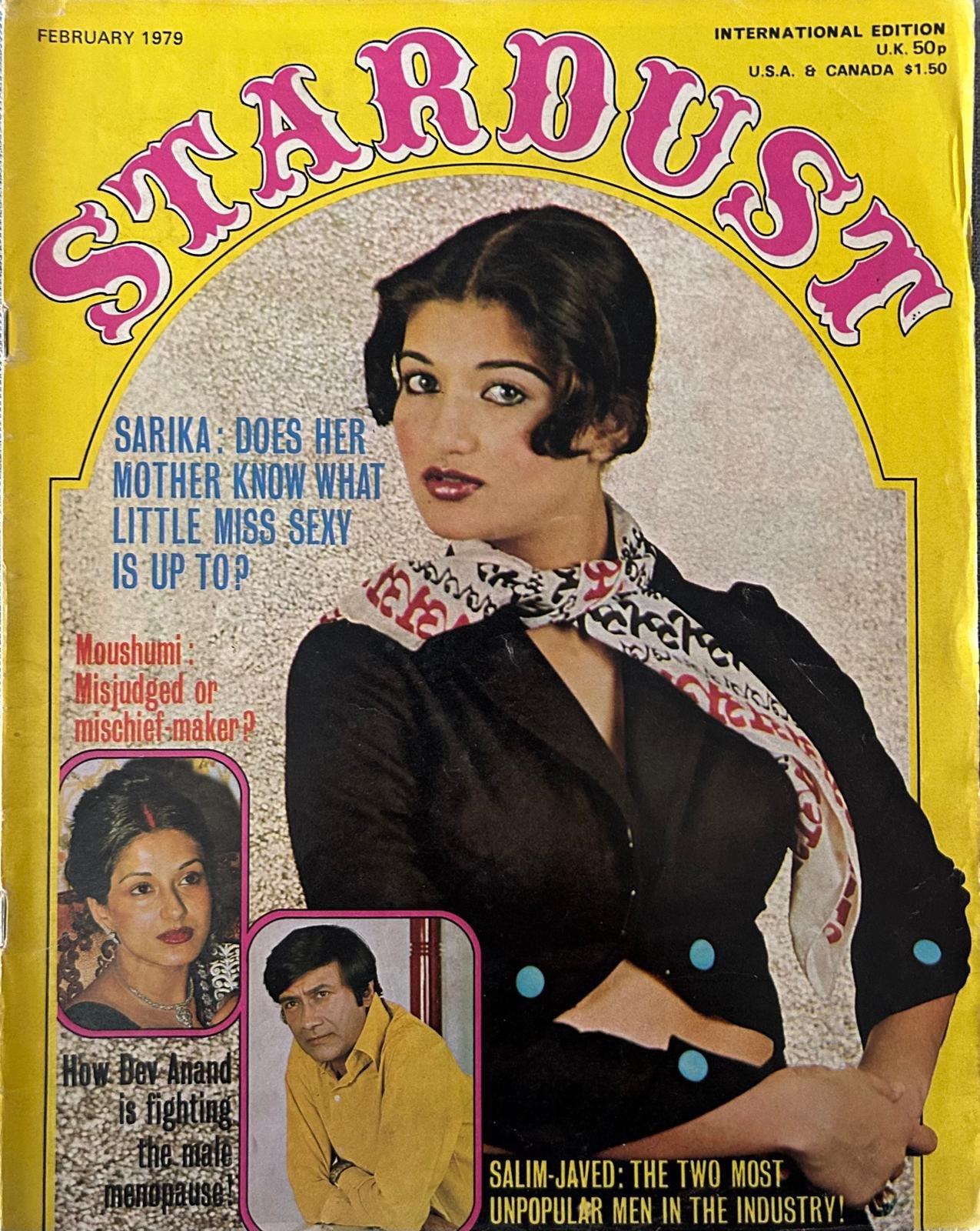 Stardust Magazine February 1979 - Sarika