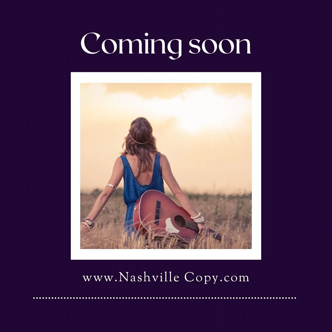 We&rsquo;ve been making some changes to our website recently and it should be live very soon. 
Nashville Copy was started from a genuine love of country music and to help country artists, bloggers, event organisers and others grow their presence onli