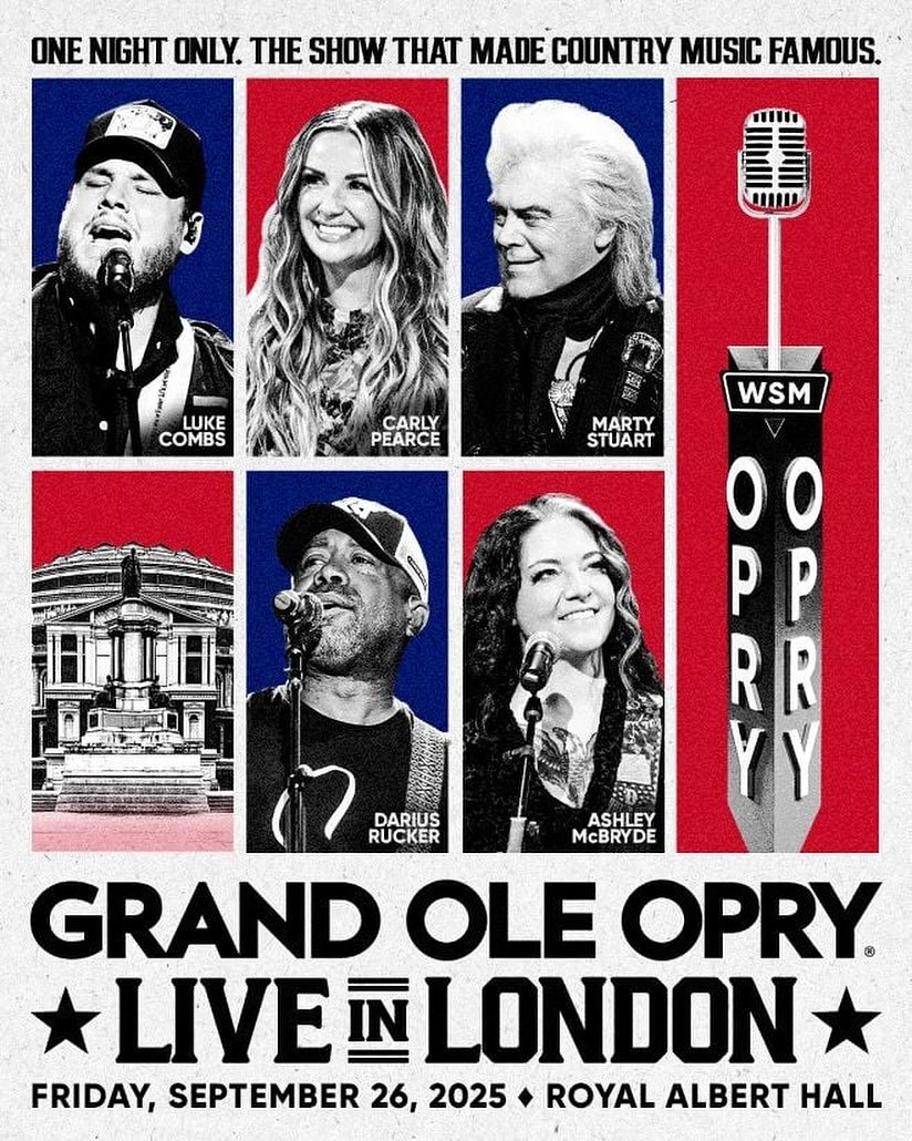 We&rsquo;re heading to the Grand Ole Opry in London! 🎟️🇬🇧
So excited to have secured tickets for this iconic night of country music at the Royal Albert Hall.

It took some serious patience in the digital queues, but it&rsquo;ll be than worth it to