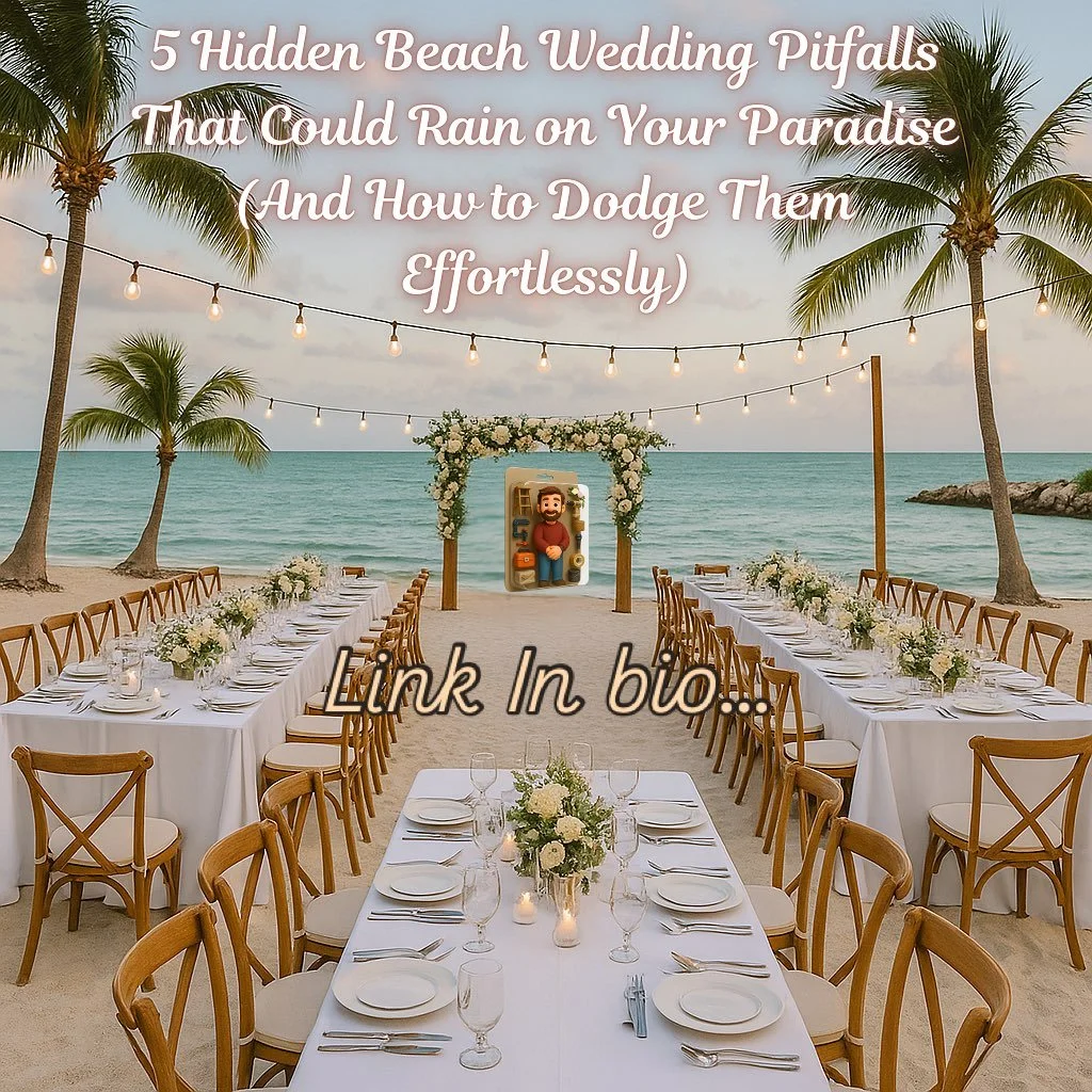 ✨ 5 Hidden Beach Wedding Pitfalls (and how to dodge them!) ✨ 

Florida Keys weddings are pure magic &mdash; but even paradise has a few sneaky surprises 🌴. After styling dozens of beach setups from Islamorada to Key Largo to Marathon, here are the t