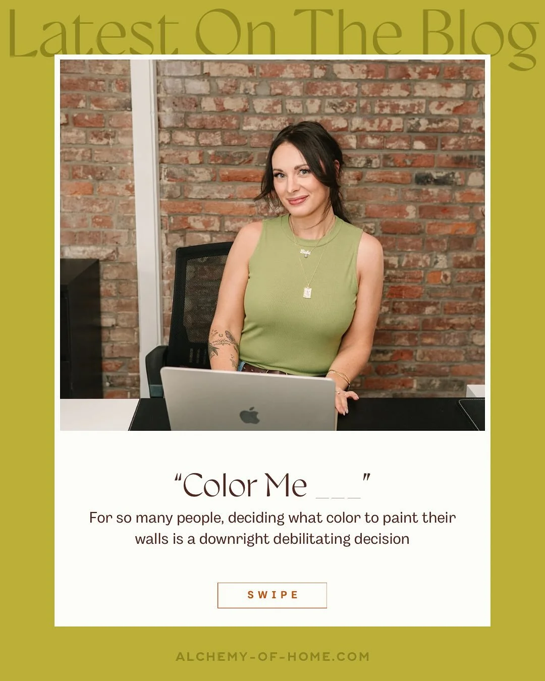 Uh-oh! We&rsquo;re frozen by analysis paralysis again! 🎨 

Choosing color for your home can be HARD for so many reasons, but it doesn&rsquo;t have to be. 

We&rsquo;re tired of following trends and being told what&rsquo;s in or out (looking at you, 