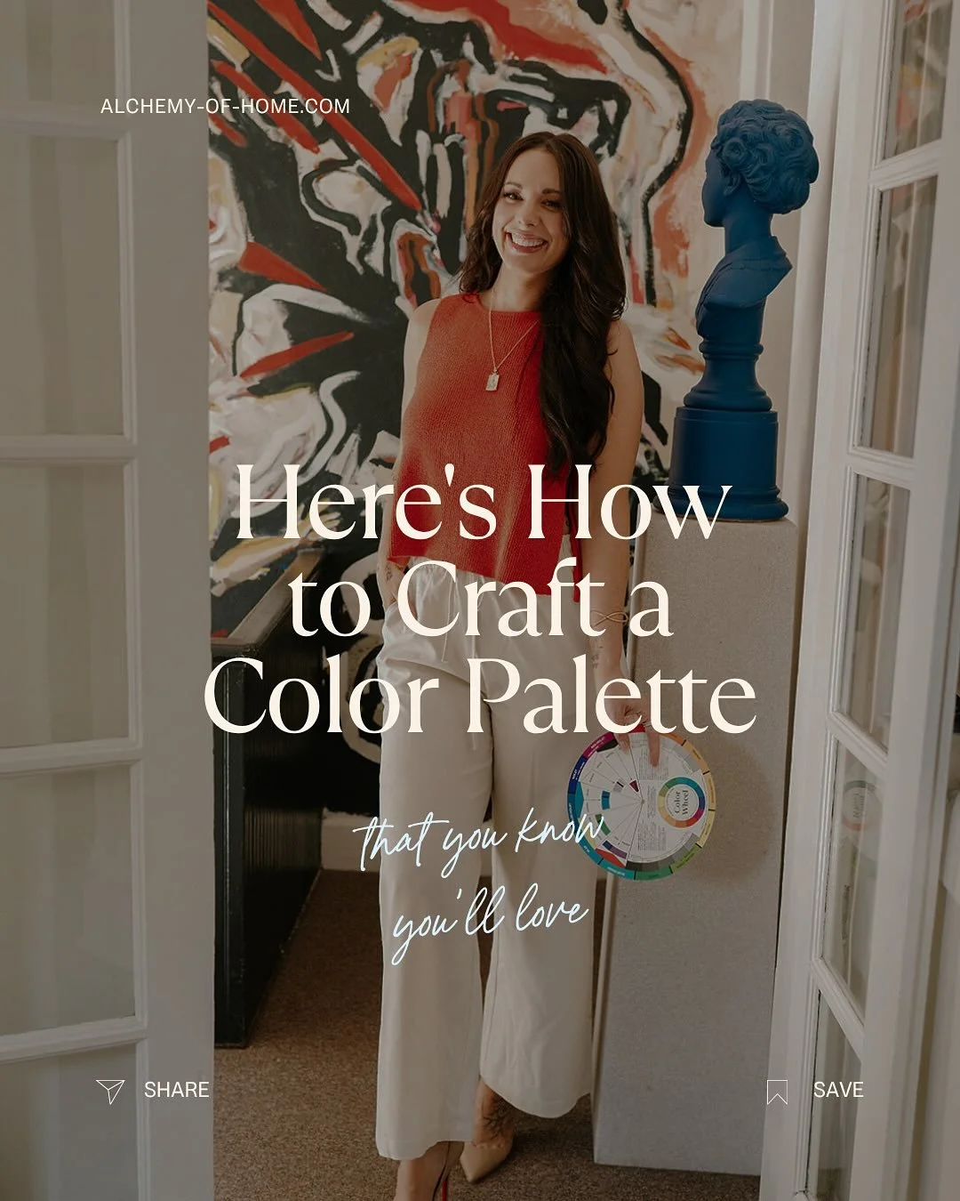 Even I still freeze in the paint aisle sometimes. 

You can see it in your mind, but you JUST can&rsquo;t get it to come alive. You want to make sure you love it, and you&rsquo;re afraid of making a mistake. 

Pause, make a plan, then execute!

Craft