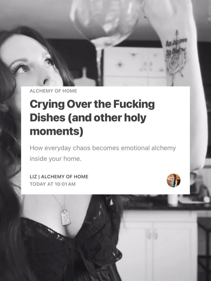 When you walk in the door and just lose it on an innocent sink full of dishes. 

Sometimes we need to blow the lid, and sometimes you need connect with reality. 

Today&rsquo;s story about simple misunderstandings sending me into low level psychosis 