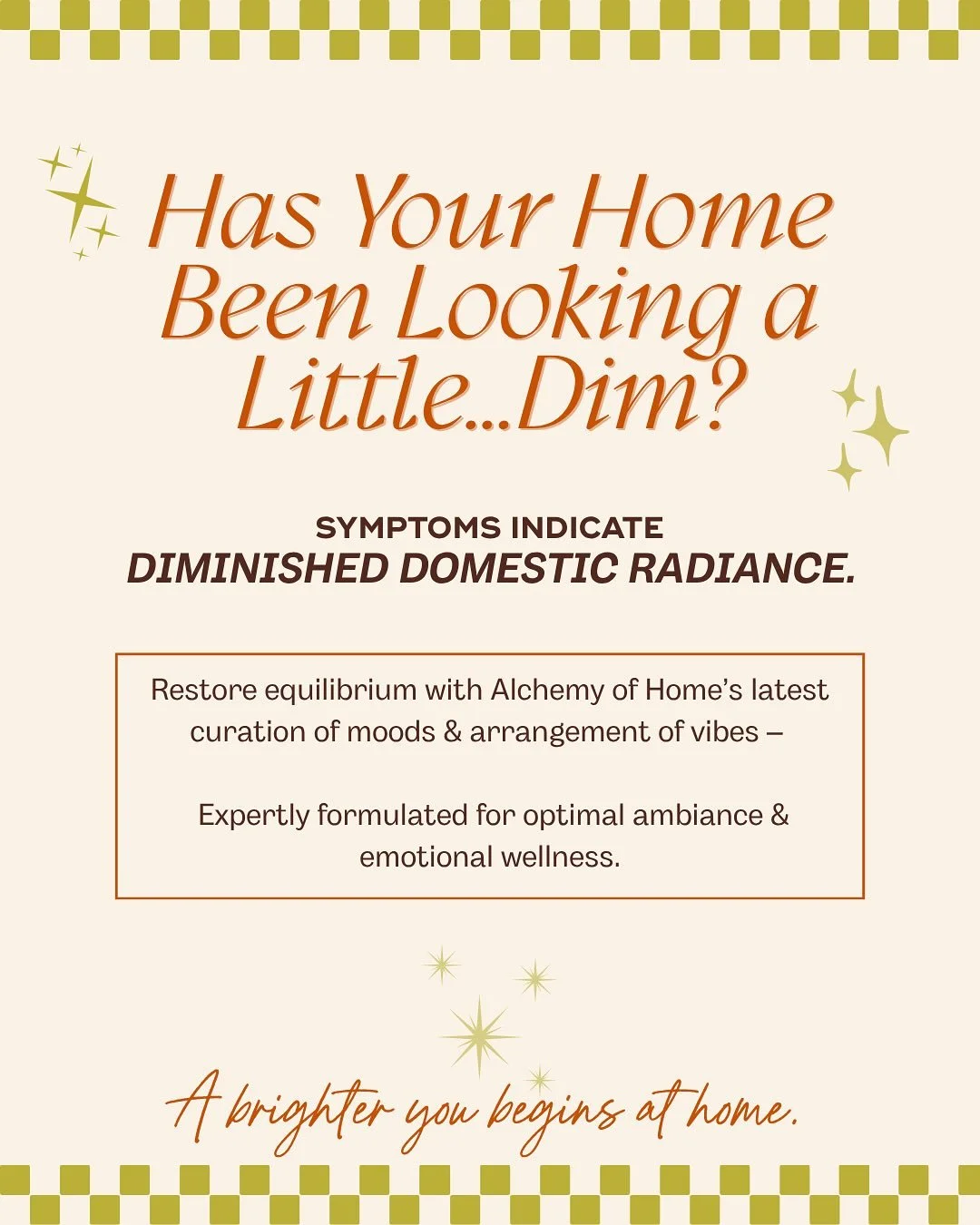 Is your home&rsquo;s glow losing its charm?
Most people don&rsquo;t realize how much their lighting affects their mood, their nervous system, their sense of comfort, and even their creativity. Harsh overhead lights make your home feel like a stage. W