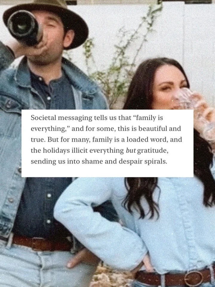 Hey, I know Thanksgiving isn&rsquo;t all it&rsquo;s cracked up to be for everyone. And for some, every year looks different. 

This is for the people who feel numb to every  happy thanksgiving post because maybe they don&rsquo;t feel all that happy a