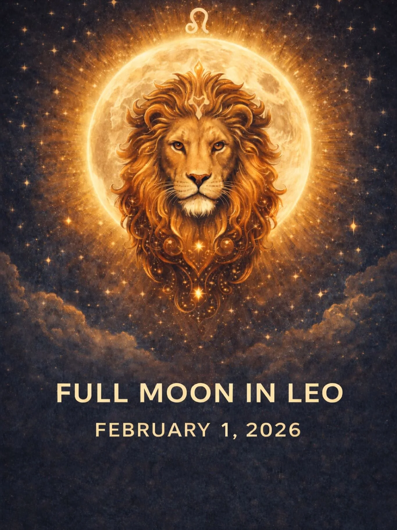 🌕 Full Moon in Leo 🌕

The Full Moon in Leo illuminates the place where self-expression, courage, and creative truth live. Leo is ruled by the Sun, and when the Moon moves through this sign, emotions come into full view, asking to be seen, honored, 