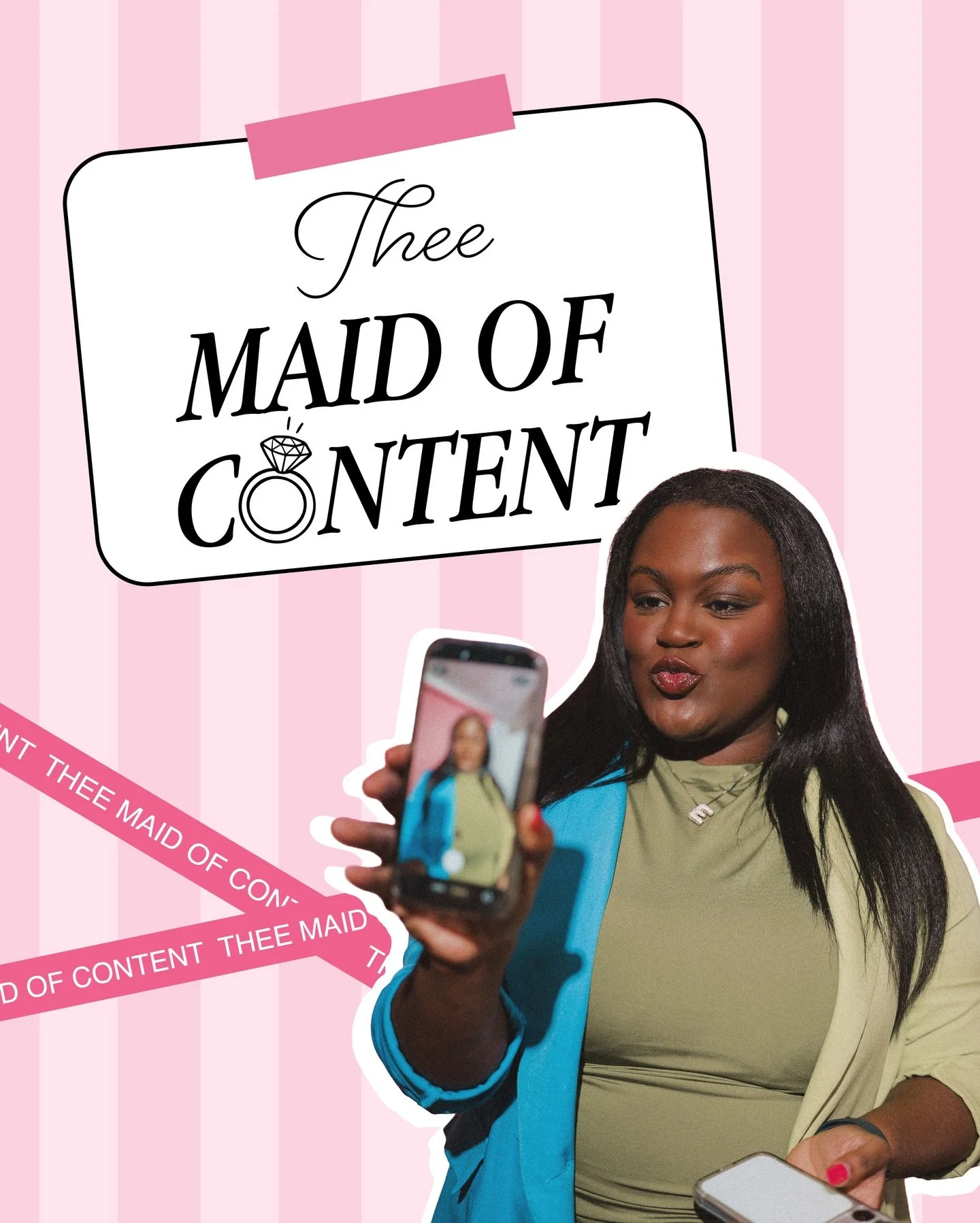 Everything you need to know about @theemaidofcontent 

🍾Your favorite wedding content creators 
💍 Seen on The Today Show &amp; Jennifer Hudson Show
👰🏾Relive your wedding day the NEXT day 

BOOK TODAY! 

If you&rsquo;re looks for wedding day conte