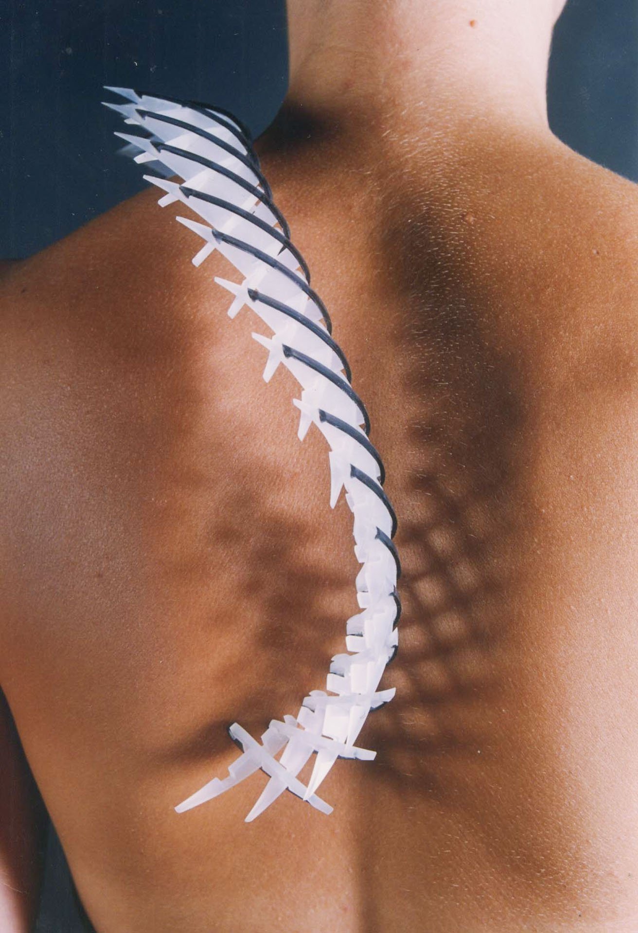 Lasercut interlocked Perspex - Necklace