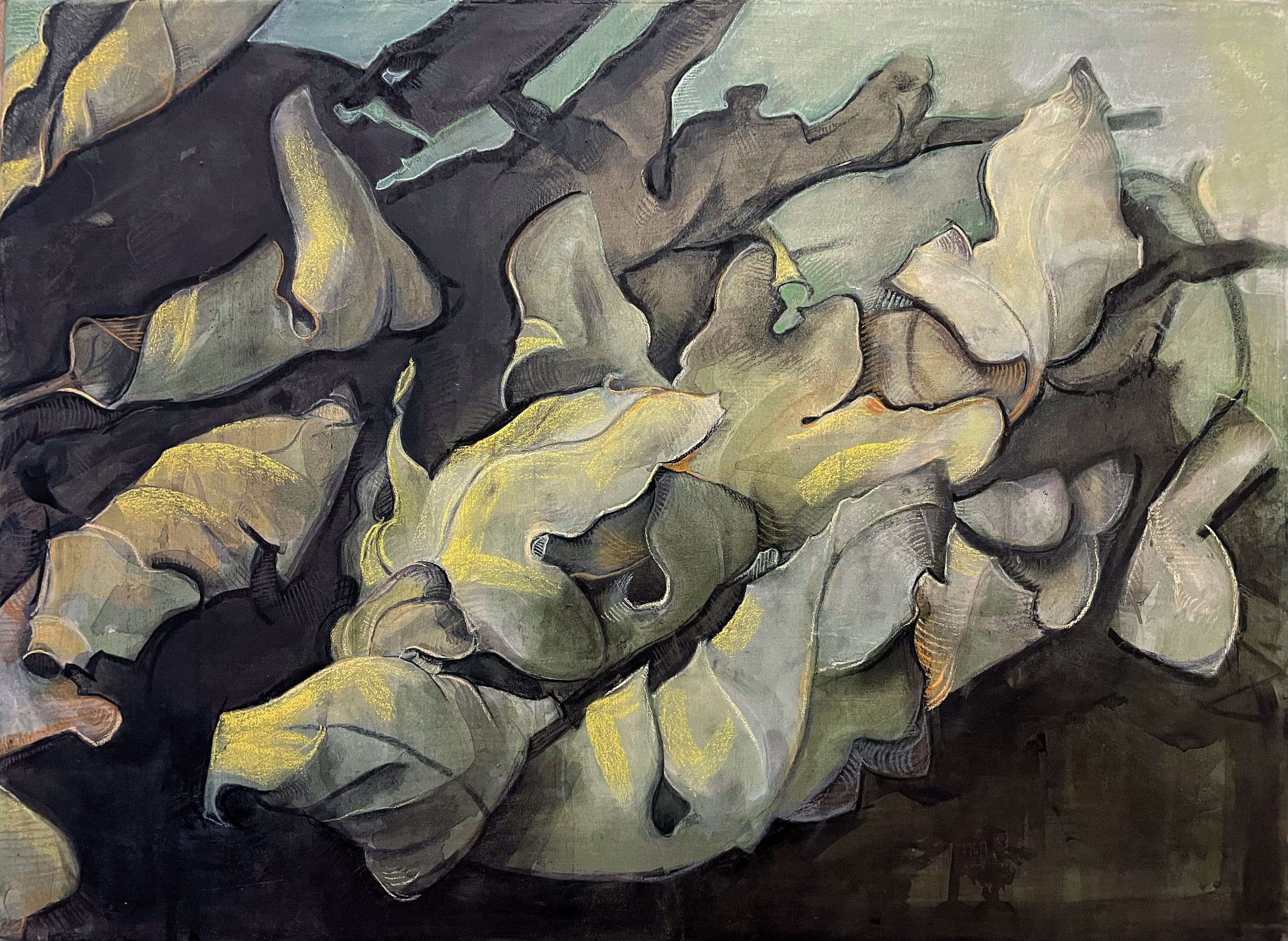 Margaret Strother / Large Oak Cluster 3