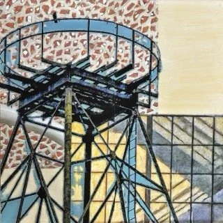 Curtis Red Desert 23x23 oil 2025.1800 Dollars.jpeg